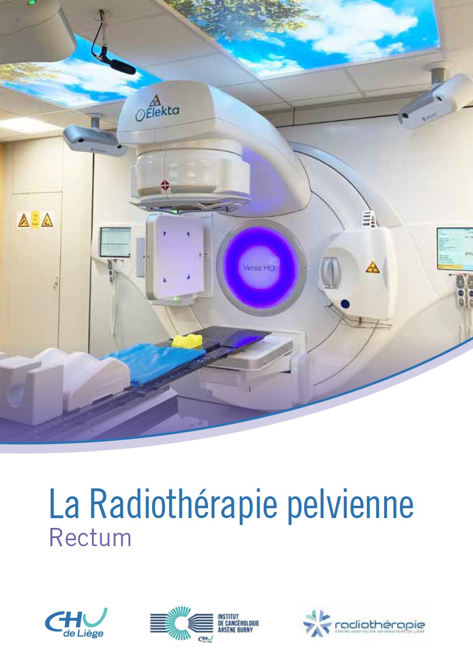 BROCH A5 La Radiotherapie pelvienne Rectum cover